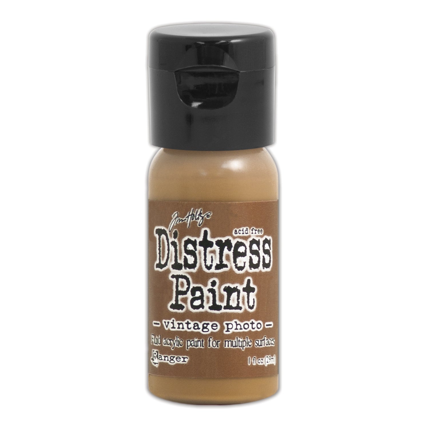 Tim Holtz Flip Top Distress Paint Vintage Photo Ranger TDF53354
