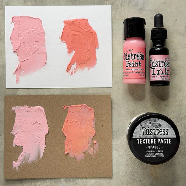 Tim Holtz Flip Top Distress Paint Worn Lipstick Ranger tdf53392 Opaque Tinting Texture | color-code:ALT02