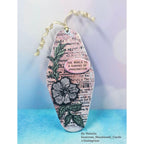 Tim Holtz Floral Elements Stamps with Simon Says Stamp Dies Bundle setfe26 Natalia Alton Flower Tag