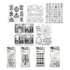 Tim Holtz I Want It All Stamps Stencils 2024 Halloween Edition