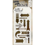 Tim Holtz Layering Stencil ARROWS ths025