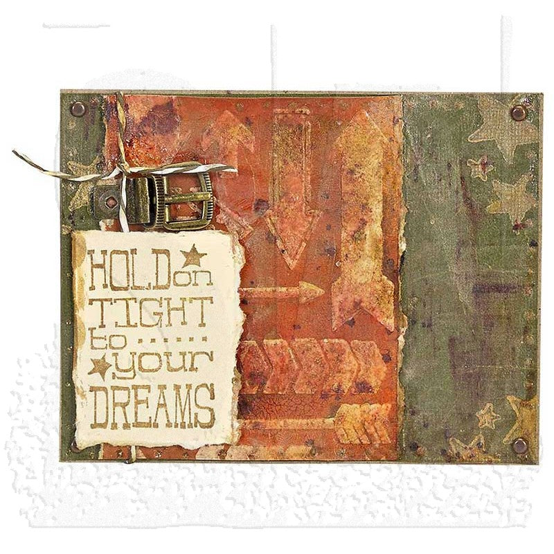 Tim Holtz Layering Stencil ARROWS ths025 dreams