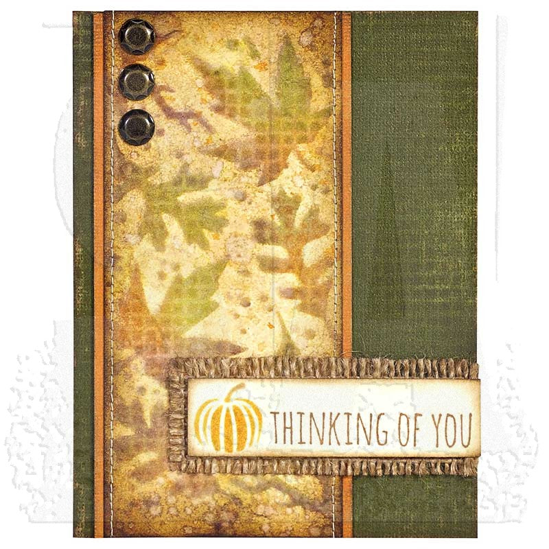 Tim Holtz Layering Stencil AUTUMN THS060 thinking of you