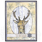 Tim Holtz Layering Stencil BIRCH THS069 deer