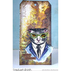 Tim Holtz Layering Stencil BLOCKS THS059 cool cat