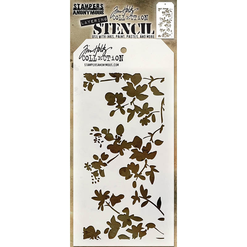 Tim Holtz Layering Stencil BLOSSOM THS031
