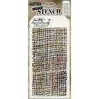 Tim Holtz Layering Stencil BURLAP THS007