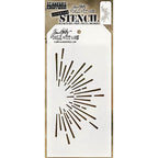 Tim Holtz Layering Stencil BURST THS116