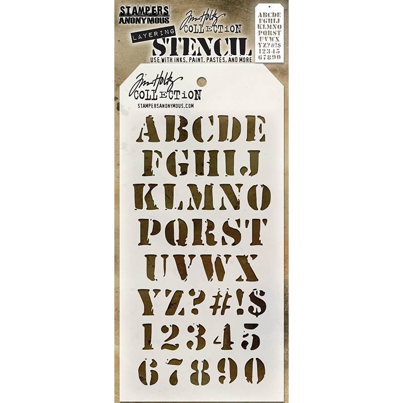 Tim Holtz Layering Stencil CARGO THS001