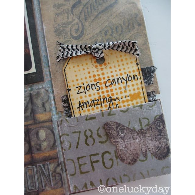 Tim Holtz Layering Stencil CARGO THS001 scrapbook