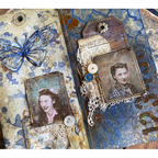 Tim Holtz Layering Stencil CRATE THS089 numbers