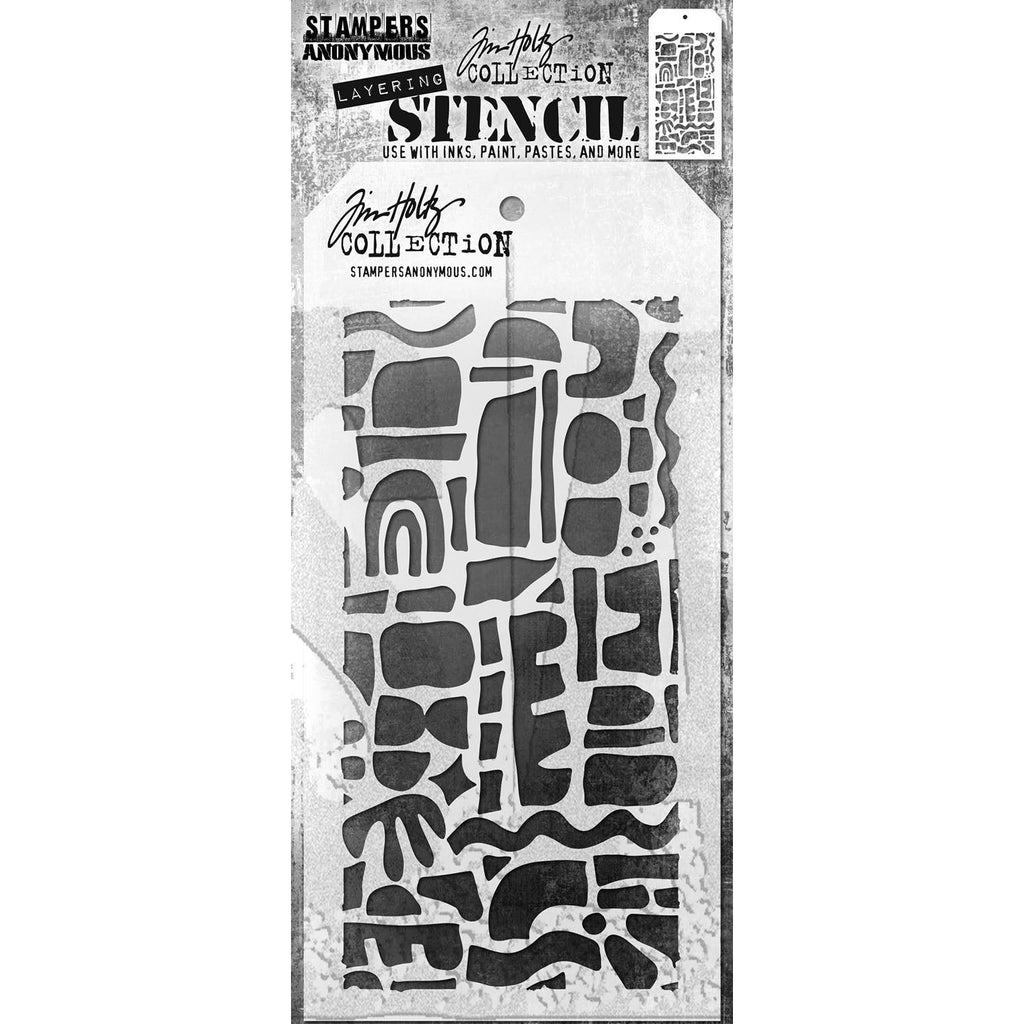 Tim Holtz Layering Stencil Cutout Shapes 1 ths175