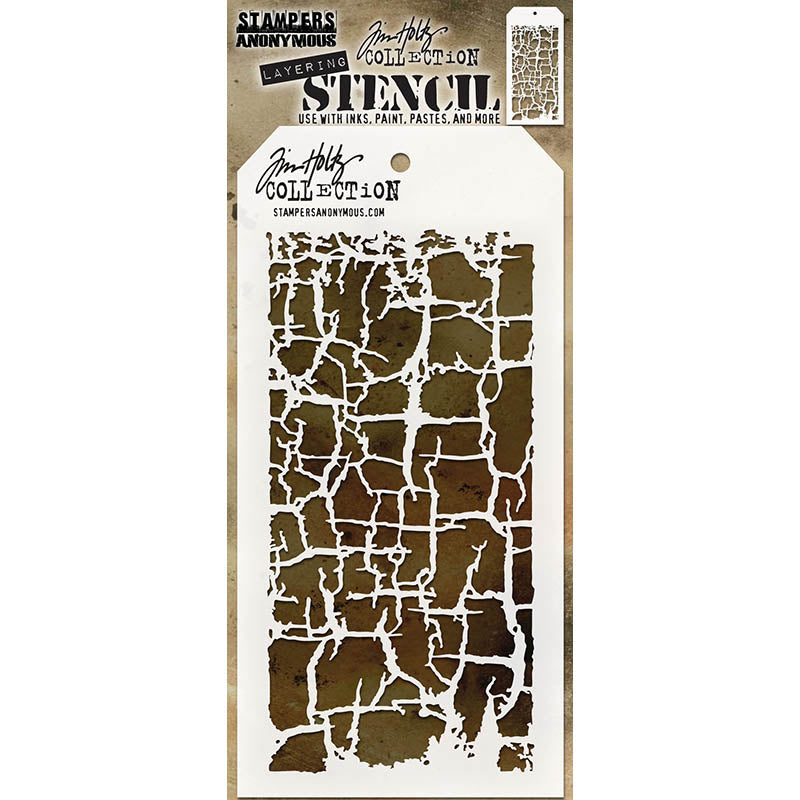 Tim Holtz Layering Stencil DECAYED THS129