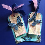 Tim Holtz Layering Stencil DIAMONDS THS081 butterflies