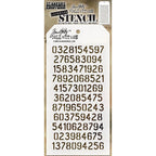 Tim Holtz Layering Stencil DIGITS THS145
