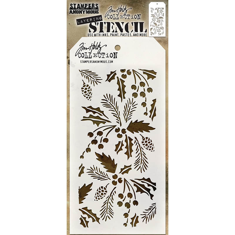 Tim Holtz Layering Stencil FESTIVE THS029