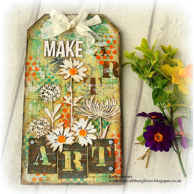 Tim Holtz Layering Stencil GRADIENT DOT THS118 art