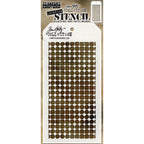 Tim Holtz Layering Stencil GRID DOT THS083