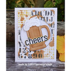 Tim Holtz Layering Stencil GRID DOT THS083 cheers