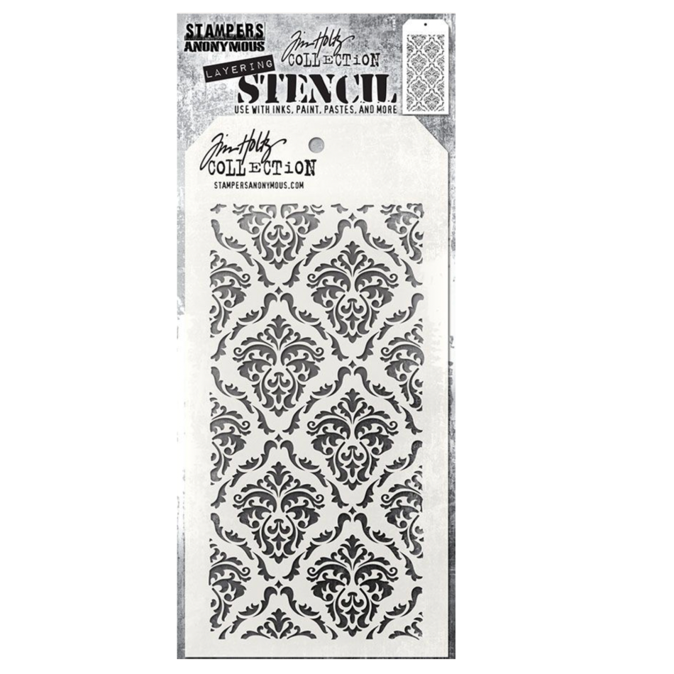 Tim Holtz Layering Stencil Gothic ths026