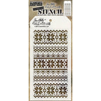 Tim Holtz Layering Stencil HOLIDAY KNIT THS028