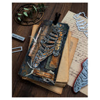 Tim Holtz Layering Stencil Harlequin ths016 bones dark tag zoey scarpelli | color-code:ALT02