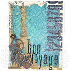 Tim Holtz Layering Stencil LATTICEWORK THS019 eiffel
