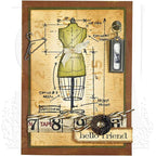 Tim Holtz Layering Stencil MEASURED THS012 friend