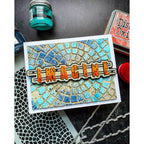 Tim Holtz Layering Stencil MOSAIC THS084 imagine | color-code:ALT02