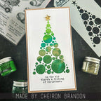 Tim Holtz Layering Stencil Modern Tree ths187 tree