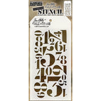 Tim Holtz Layering Stencil NUMERIC THS054
