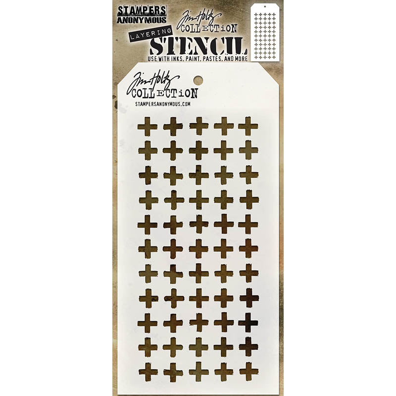 Tim Holtz Layering Stencil PLUS THS053