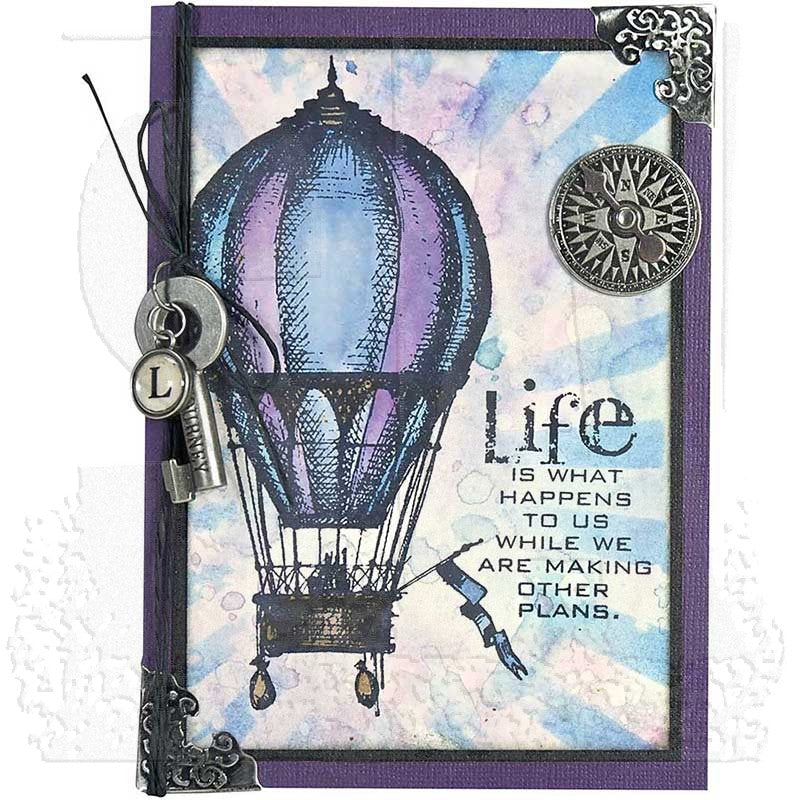 Tim Holtz Layering Stencil RAYS THS003 balloon