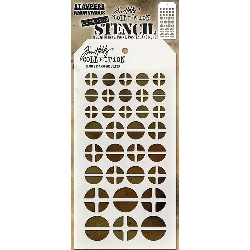 Tim Holtz Layering Stencil SCREWED THS087
