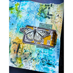 Tim Holtz Layering Stencil SCREWED THS087 butterfly | color-code:ALT03