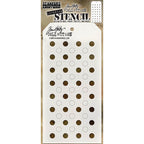 Tim Holtz Layering Stencil SHIFTER DOTS THS109