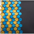 Tim Holtz Layering Stencil SHIFTER HEX THS121 image 1