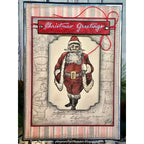 Tim Holtz Layering Stencil SHIFTER MINT THS112 santa