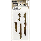 Tim Holtz Layering Stencil SNOWCAP THS114