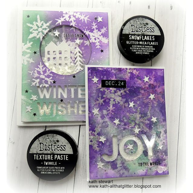 Tim Holtz Layering Stencil SNOWFLAKES THS050 joy | color-code:ALT02