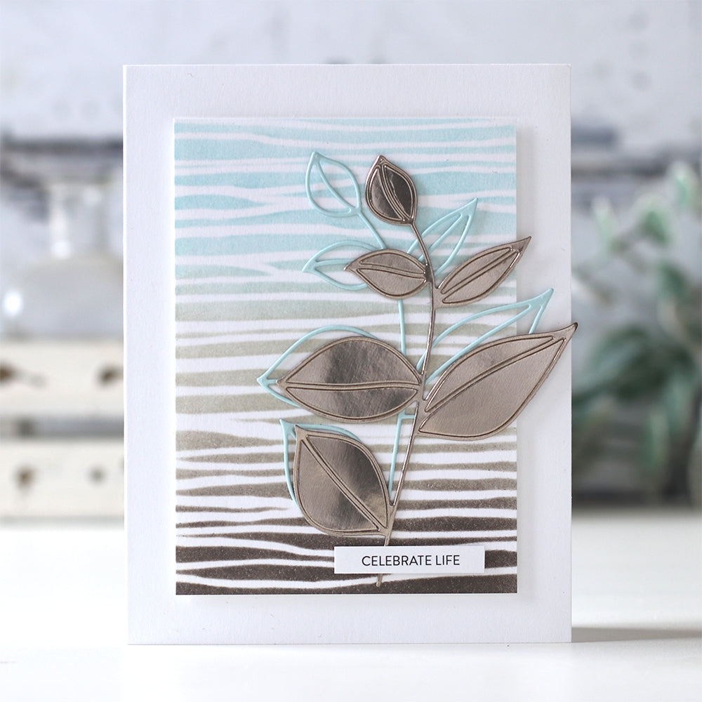 Tim Holtz Layering Stencil STRING THS103 celebrate