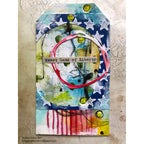 Tim Holtz Layering Stencil Stars ths008 sweet land of liberty tag card | color-code:ALT01