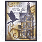 Tim Holtz Layering Stencil TWISTED THS065 bird