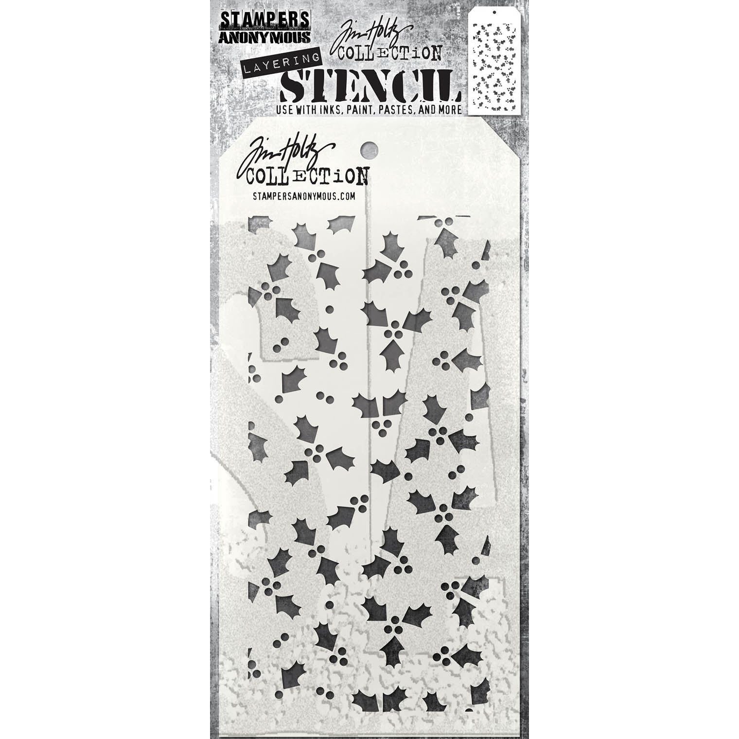 Mixed Media 24 Tim Holtz Clearstamp and Stencil Mixed Media 24 Tim Holtz Clearstamp and Stencil