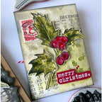 Tim Holtz Layering Stencil Tiny Holly ths189 holly