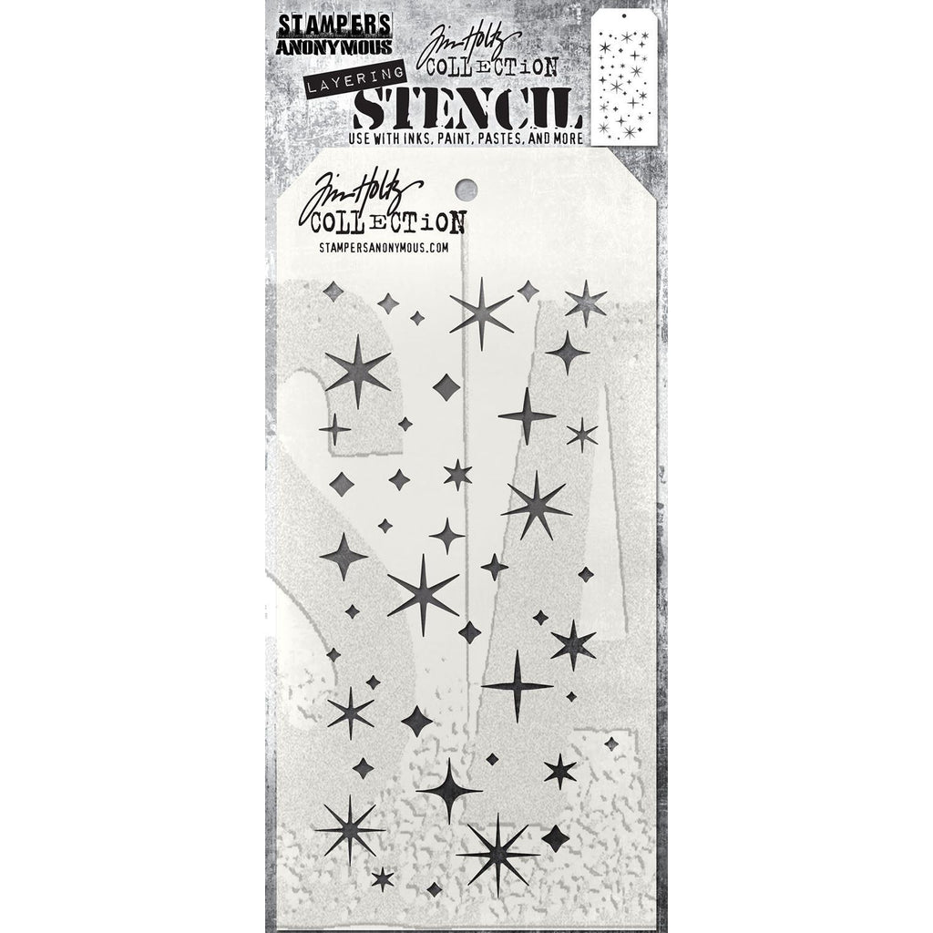 Tim Holtz Layering Stencil Twinkle ths173
