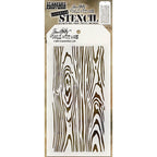Tim Holtz Layering Stencil WOODGRAIN ths023
