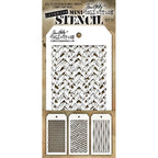Tim Holtz MINI STENCIL SET 12 MST012
