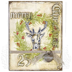 Tim Holtz MINI STENCIL SET 20 MST020 deer