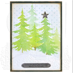 Tim Holtz MINI STENCIL SET 21 MST021 merry christmas